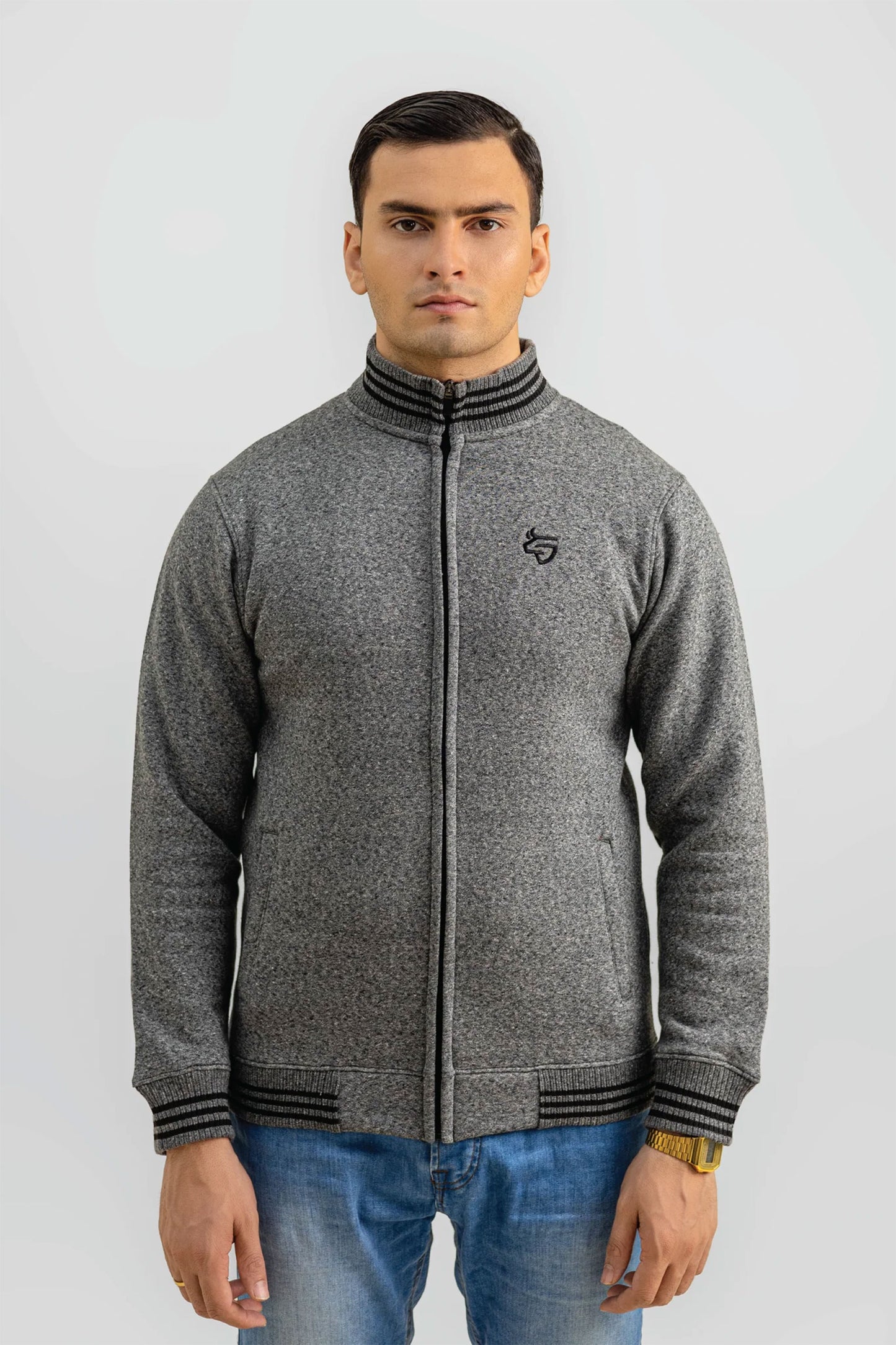 EXCLUSIVE GREY ZIPPER