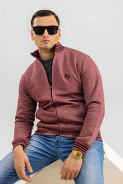 EXCLUSIVE MAROON ZIPPER