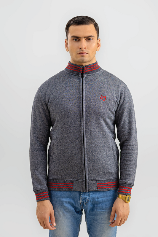 EXCLUSIVE NAVY ZIPPER